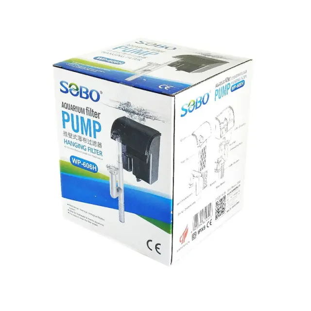 Sobo Εξωτερικό φίλτρου ενυδρείου WP-606H - Aquarium Pump External Filter 81028 2