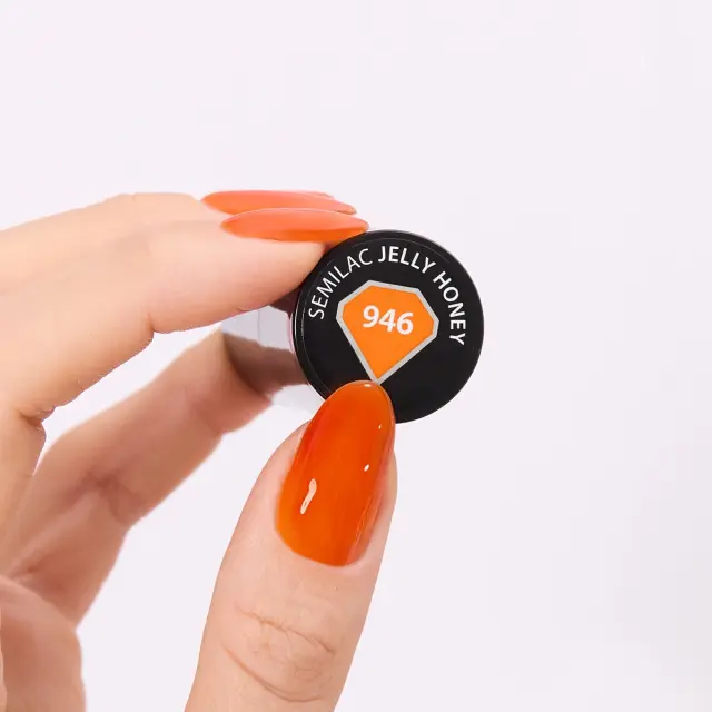 Semilac Ημιμόνιμο Βερνίκι 946 Jelly Honey 7ml 2