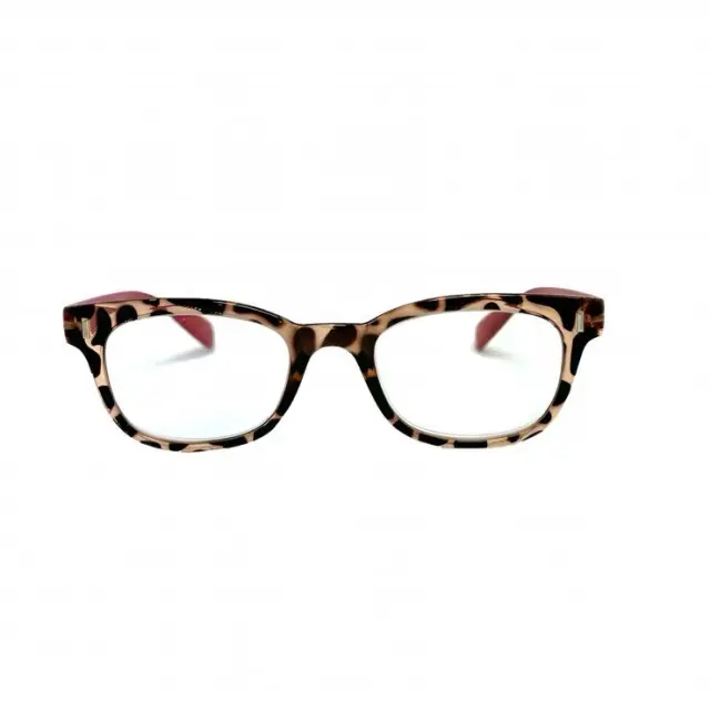 Frog Optical Γυαλιά Πρεσβυωπίας F296 με Ταρταρούγα Μετώπη και Κόκκινους Βραχίονες +1.00