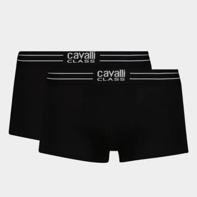 Cavalli Class - Ανδρικά Μποξεράκια 2Pack QXO01JJD003-05051 Μαύρο - 2XL 3