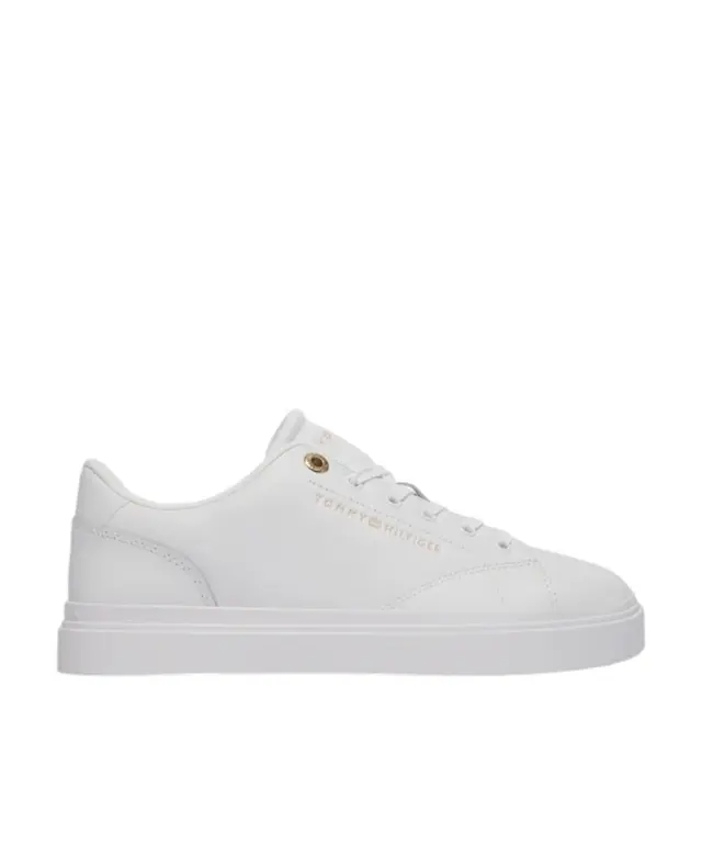 Tommy Hilfiger - Γυναικεία Sneakers Th Feminine Cupsole Leather FW0FW09105-YBS Λευκό