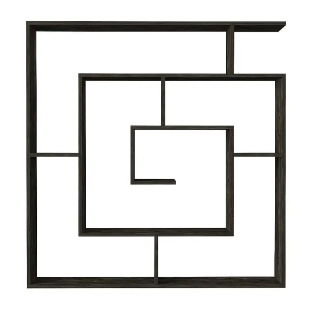 Βιβλιοθήκη ITHAKI Rebap Μοριοσανίδα/Μελαμίνη 125x22x130cm 2