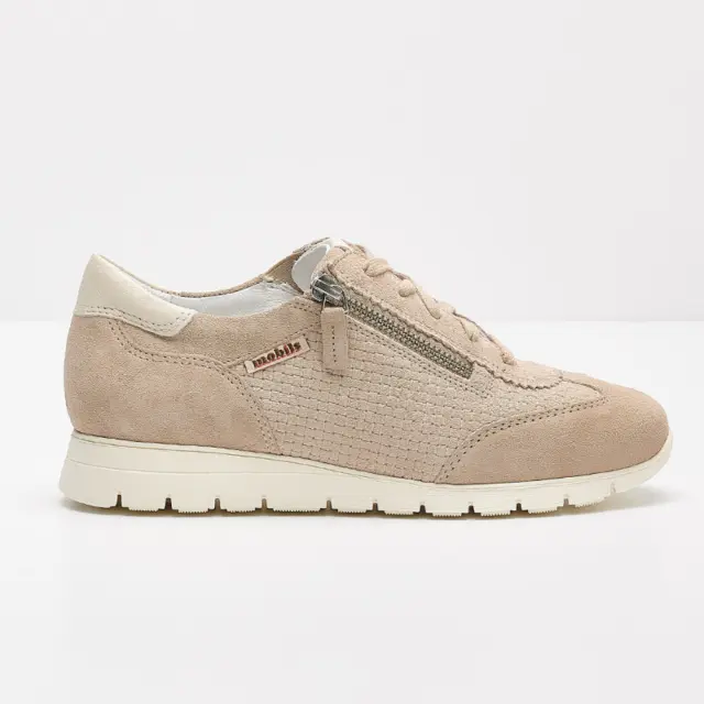 Mephisto Sneakers Γυναικείο δέρμα/δέρμα Nubuck Μπεζ MEP/DONIA L/SAND - 41