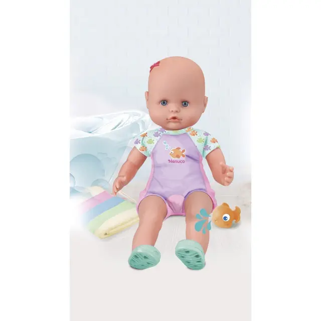 Κούκλα μωρό Nenuco Soft Πάμε Για Μπανάκι 3