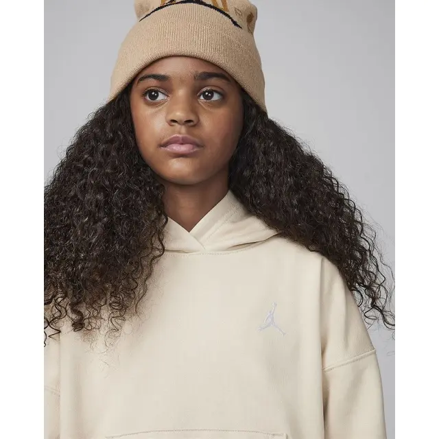 Jordan Brooklyn Essentials ΠΑΙΔΙΚΗ ΜΠΛΟΥΖΑ (45D292-XAE) - Μπέζ - S 8-10 ετών 3