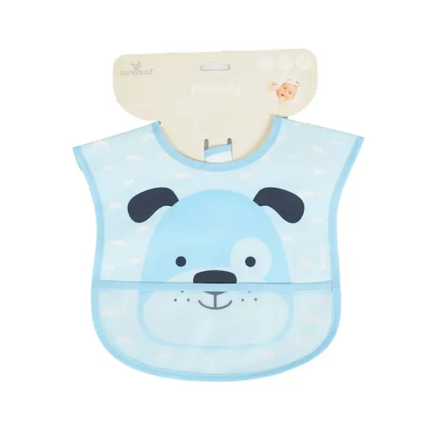 Cangaroo Σαλιάρα Σιλικόνης Bib Moody Blue 3800146271503