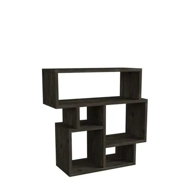 Τραπεζάκι Άκρης LIPSI Wenge Μοριοσανίδα/Μελαμίνη 60x22x60cm 3
