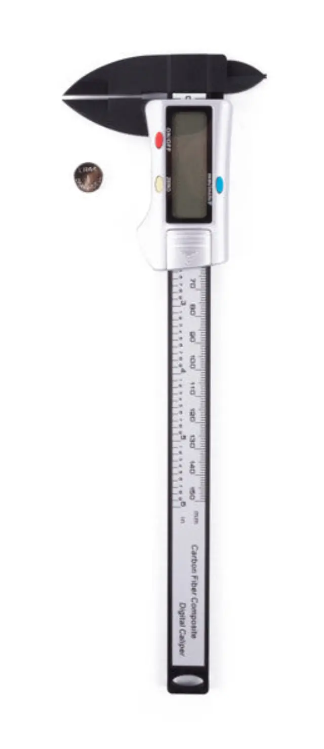 Caliper rule digital fibre 150 mm