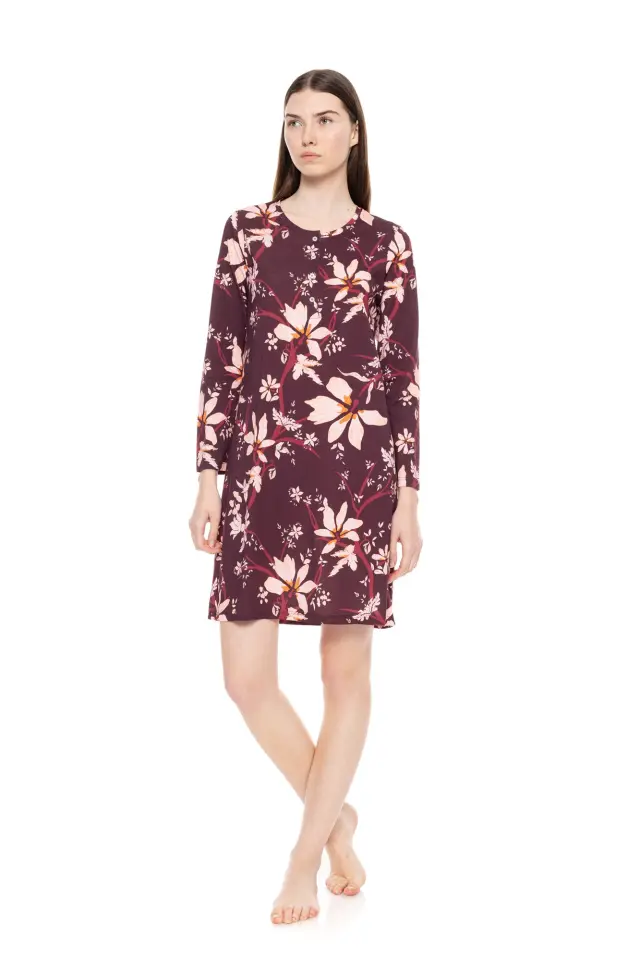 W1546 - Type - NIGHTGOWN MAGENDA FLOWER