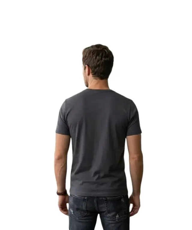 Aeronautica Militare - Ανδρική Κοντομάνικη Φανέλα SCOTI001J508-34300 Μαύρο 2