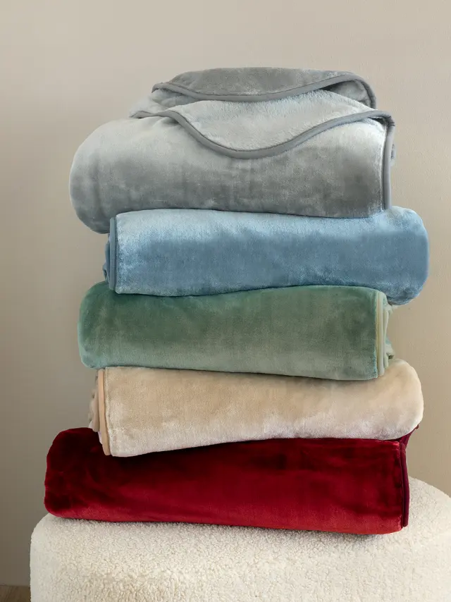 Palamaiki Κουβέρτα Βελουτέ 240x260 DREAM VELOUR/4 ASH 2