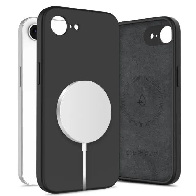 Tech-Protect® MagSafe Θήκη Σιλικόνης για iPhone 16E/17E- Black