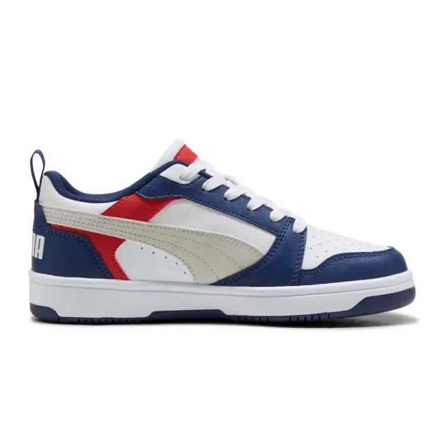 Puma Kids Rebound v6 Lo JR Μπλε - Άσπρο 393833-33 (Puma) 2