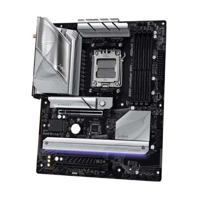 ASRock Motherboard B850 LiveMixer WIFI (90-MXBQU0-A0UAYZ) 3