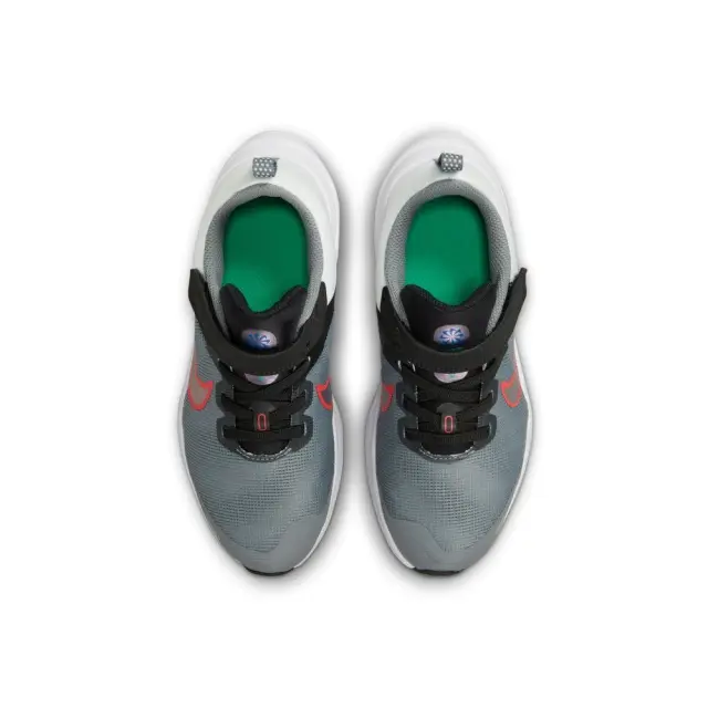 Nike Downshifter 12 (PSV) (DM4193-007) - Γκρί-Κόκκινο 3