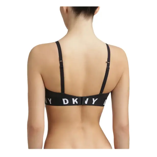 DKNY Γυναικείο Μπουστάκι Push-Up Cozy Boyfriend, Χρώμα Μαύρο 2