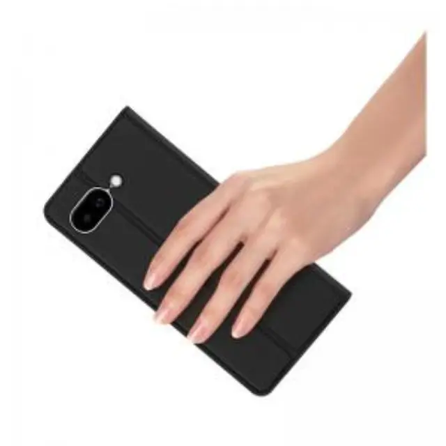 Θήκη Flip Dux Ducis Apple iPhone 16e Skin Pro Μαύρο N68017 3