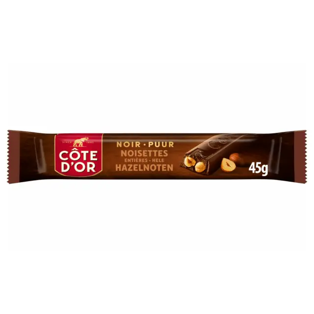 Cote d'or Hazelnoten ΧΓ 45gr (ΠΡΟΣΟΧΗ! Λιώνει!) (Aνάλωση κατά προτίμηση πριν από 16/08/26)