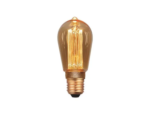 Λάμπα LED ST64 Eurolamp (147-81826) για ντουί E27, 3.5W, 2000Κ, Θερμό Λευκό147-81826