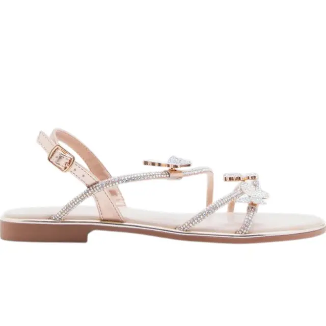 Γυναικεία Σανδάλια Buffalo Kira Snd Butterfly BN1601283 Cream Nude - 39