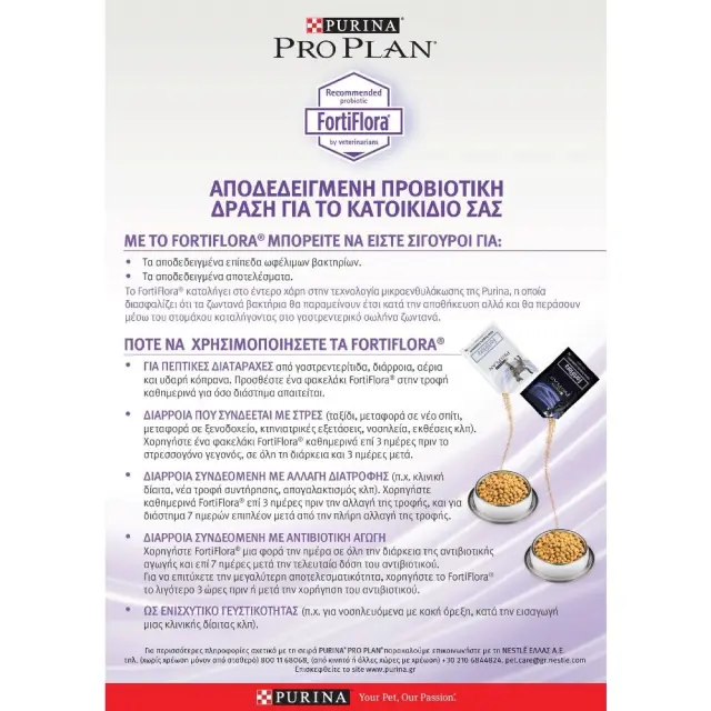 Pro Plan Fortiflora Προβιοτικό Συμπλήρωμα για Σκύλους 1x1gr 3