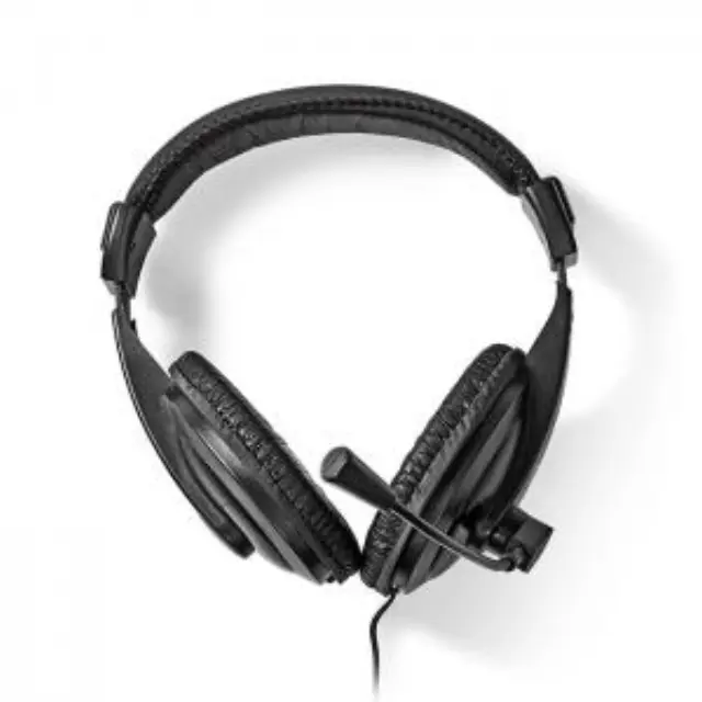 Στερεοφωνικό over-ear headset με καλώδιο 1.80m, σε μαύρο χρώμα. 3