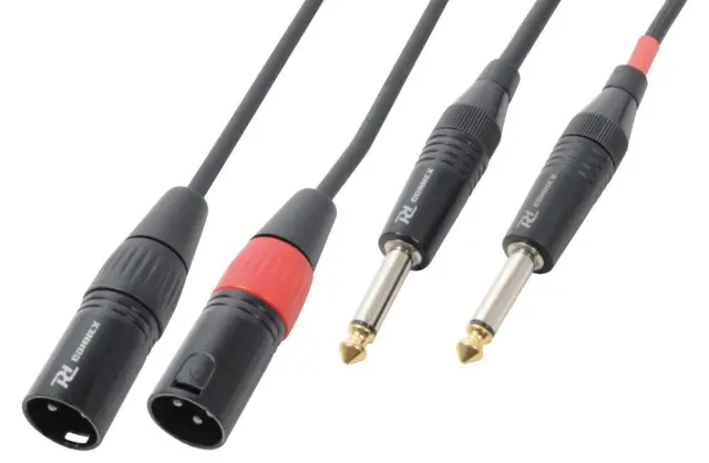 PD CONNEX CX64-6 ΚΑΛΩΔΙΟ ΗΧΟΥ 2X XLR M-2X 6.3MONO 6M