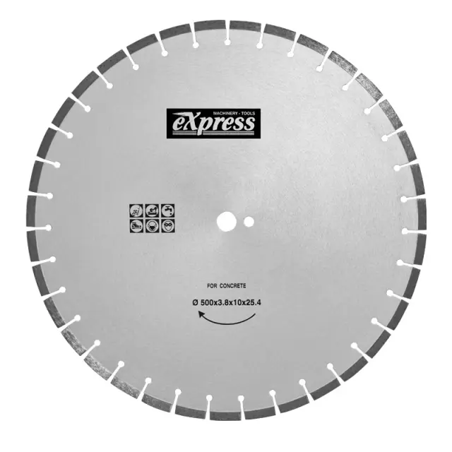 ΔΙΣΚΟΣ ΚΟΠΗΣ ΜΠΕΤΟΝ & ΑΣΦΑΛΤΟΥ Φ 500x25.4mm 603014