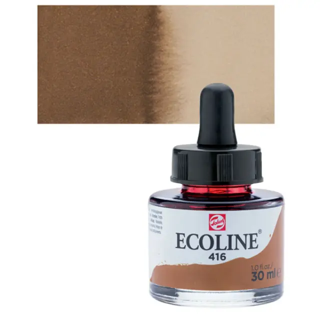 Μελάνι Talens Ecoline - 416 Sepia - 30ml
