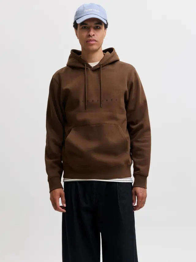 JJESTAR JJ SWEAT HOOD NOOS - Cocoa 2