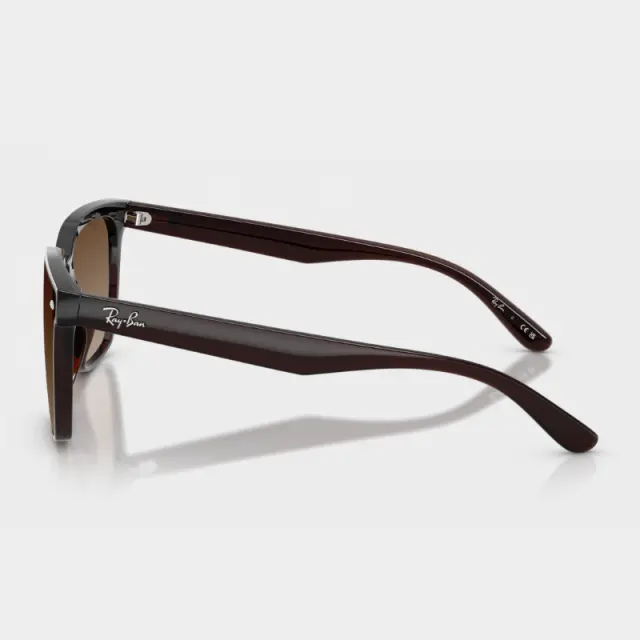 Γυαλιά Ηλίου Ray Ban RB4466D 714/13 Διαφανές Σκούρο Καφέ - 47 3