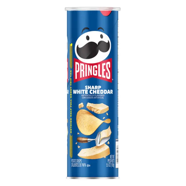 Pringles Sharp White Cheddar 158gr