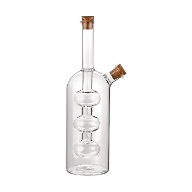 Estia Μπουκάλι Για Λαδι & Ξύδι Γυάλινο 350Ml 2 Σε 1