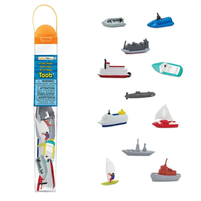 Safari Ltd Μινιατούρες In the Water TOOB Μέσα Μεταφοράς στη Θάλασσα για 3+ ετών 682804