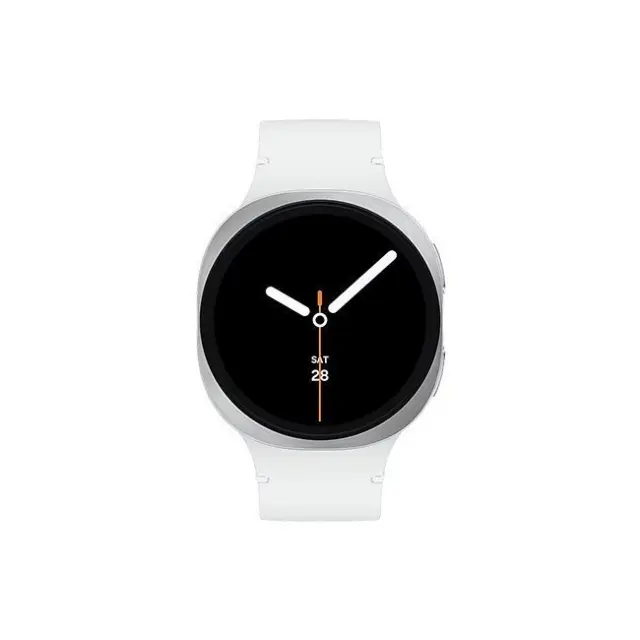 Samsung Galaxy Watch8 Aluminium 44mm Αδιάβροχο με Παλμογράφο (Ασημί)