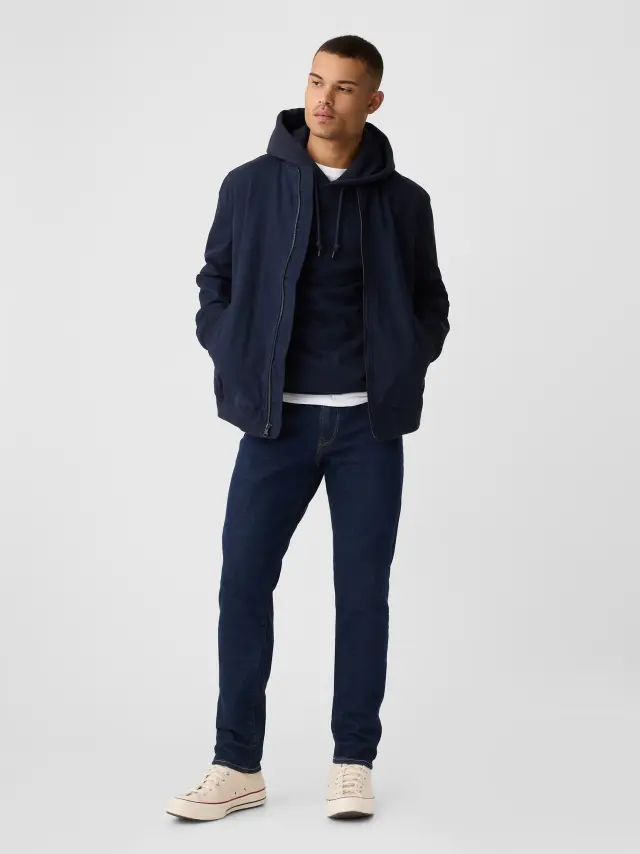Μπλε Slim Taper GapFlex Jean Παντελόνι με Washwell indigo blue rinse - 30X32