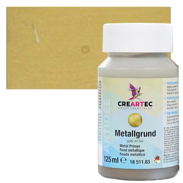Creartec Υπόστρωμα Μετάλλου Gold - 125ml