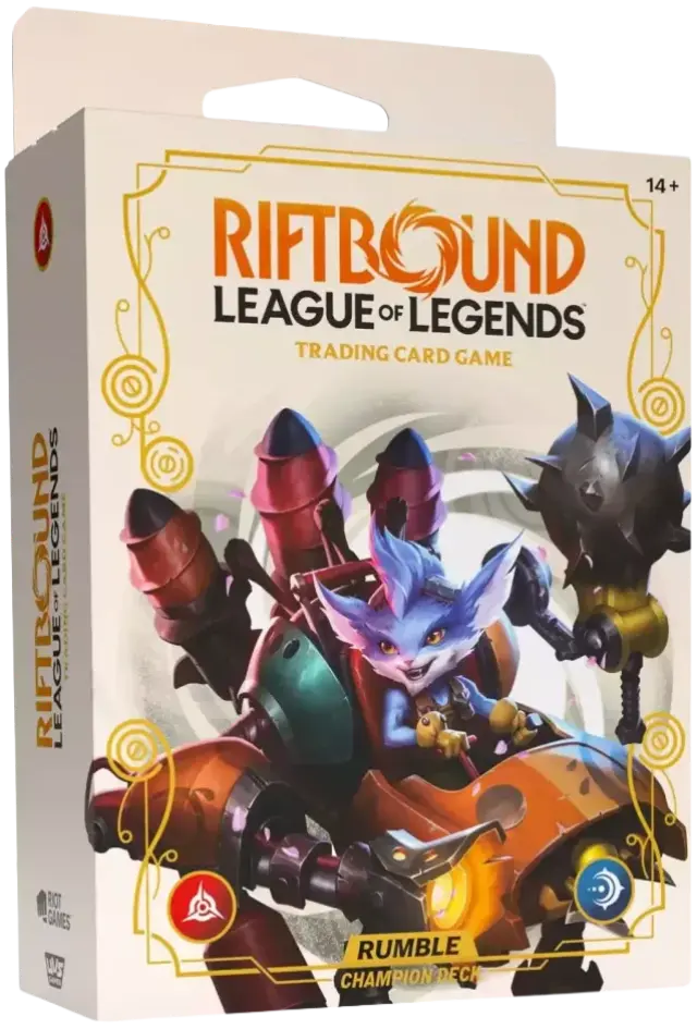 Riftbound Spiritforged Champion Deck - Rumble Deck - EN