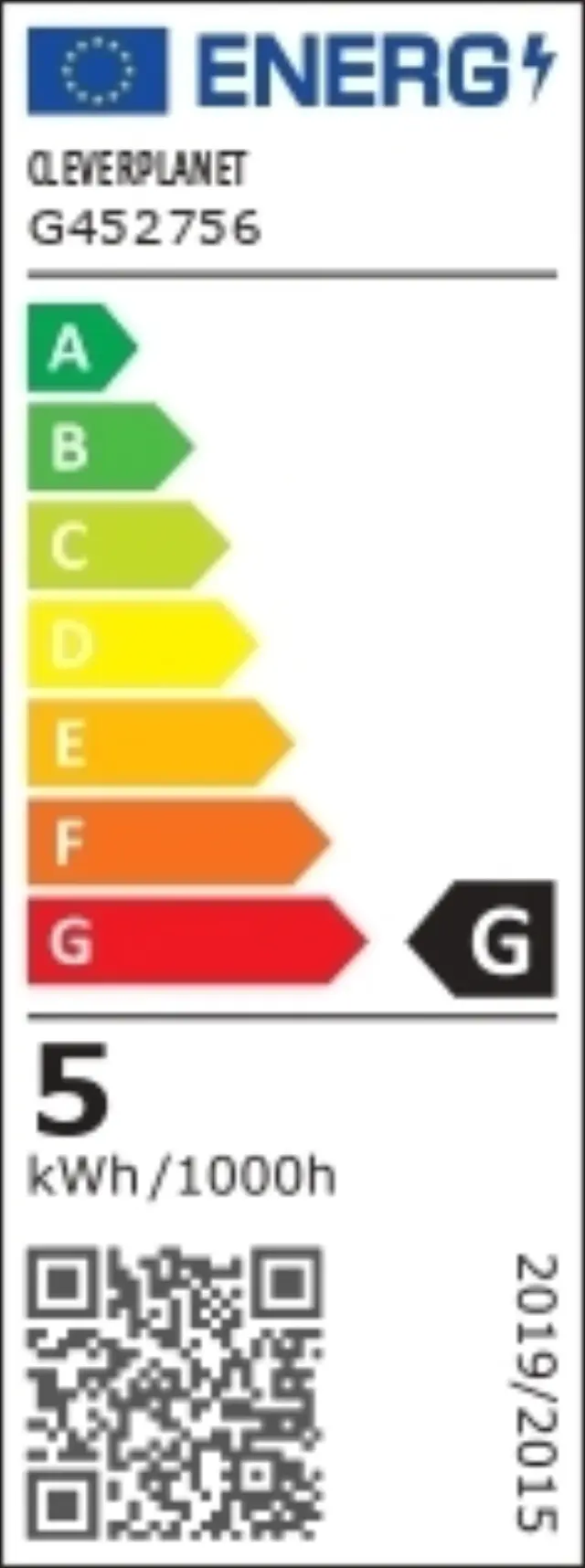 Cleverplanet Σφαιρικό Led 5W/Ε27 Ψυχρό Φως 2
