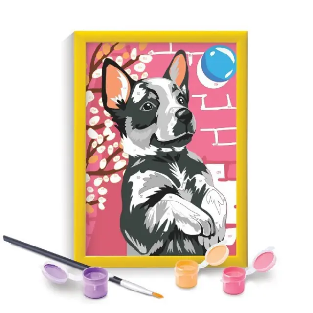 AS Paint + Frame: Playful Husky (1038-41013) 2