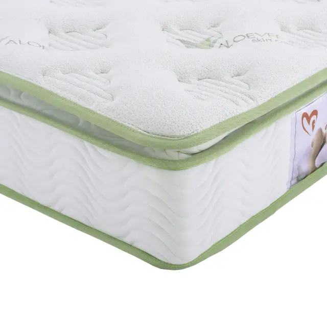 ΣΤΡΩΜΑ CONTINUOUS SPRING ΑΝΩΣΤΡΩΜΑ ALOE VERA 110X190 FB9372.12 ΜΟΝΗΣ ΟΨΗΣ