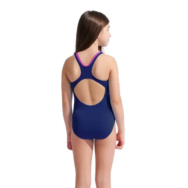 Arena Girl's Bay Swim Pro Back Swimsuit Μπλε Σκούρο 011885-790 (Arena) 2