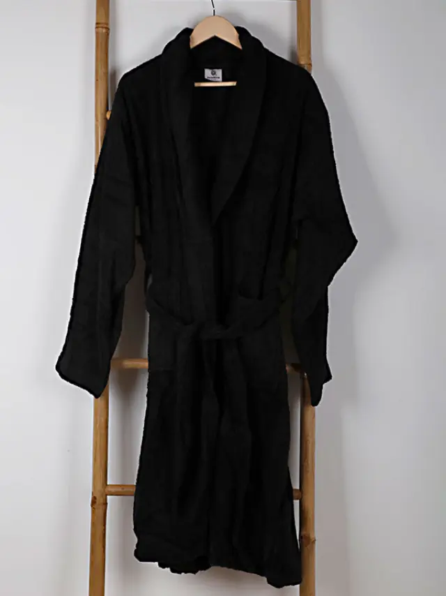 Μπουρνούζι Sato Black XLarge Sunshine