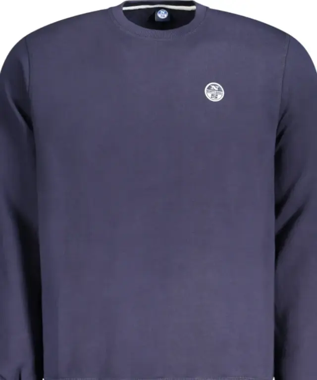 North Sails- Ανδρικό Φούτερ Hoodie Regular Fit 993011-000-0802 Μπλε Σκούρο 3