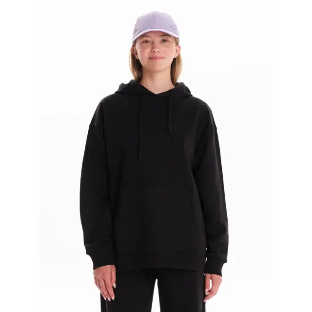 Emerson Classic Pullover Hoodie (242.EW20.304-Black) - Μαύρο