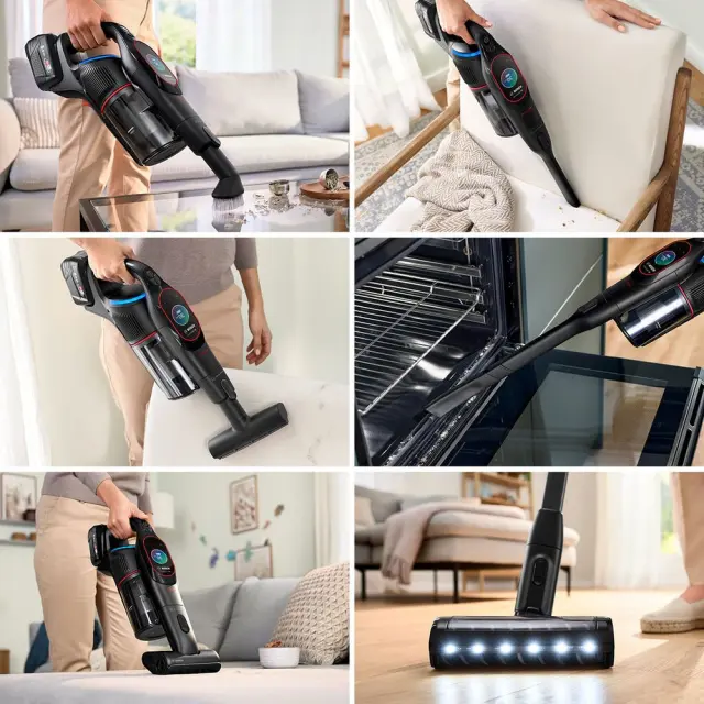 Επαναφορτιζόμενη Σκούπα 2 σε 1 Stick & Χειρός Bosch Unlimited 10 ProPower BCS1051POW με Ισχύ 18.0V και χωρητικότητα κάδου 0.4L BCS1051POW 2