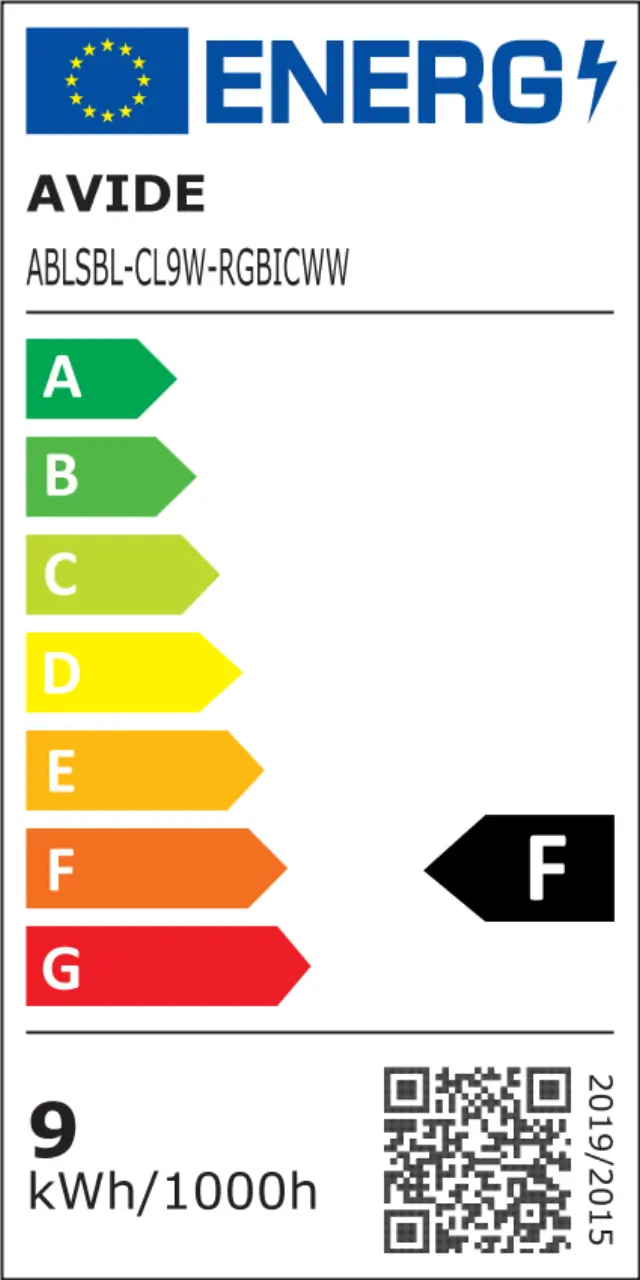 Avide LED Φωτιστικό Δαπέδου Digital RGB + 3000K BT με Αισθητήρα Μουσικής 15.001.1808 3