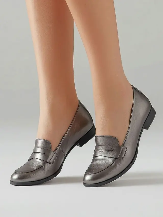 Gabor Μοκασίνια-Loafers Γυναικείο δέρμα Μπρονζέ GAB/45213 64-BRONZE - 42 2