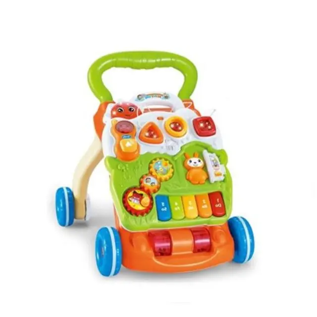 Moni Περπατούρα & Παιχνίδι Δραστηριοτήτων Baby Piano Walker 3800146266615