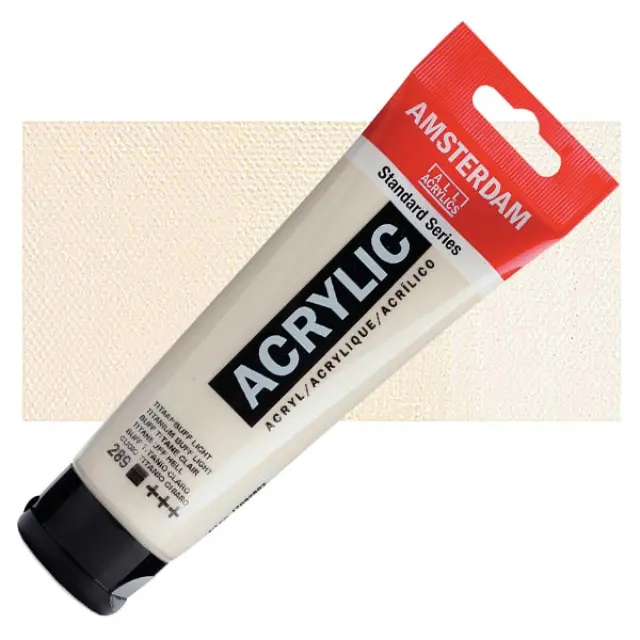Ακρυλικό Talens Amsterdam 289 Titanium Buff Light - 120ml